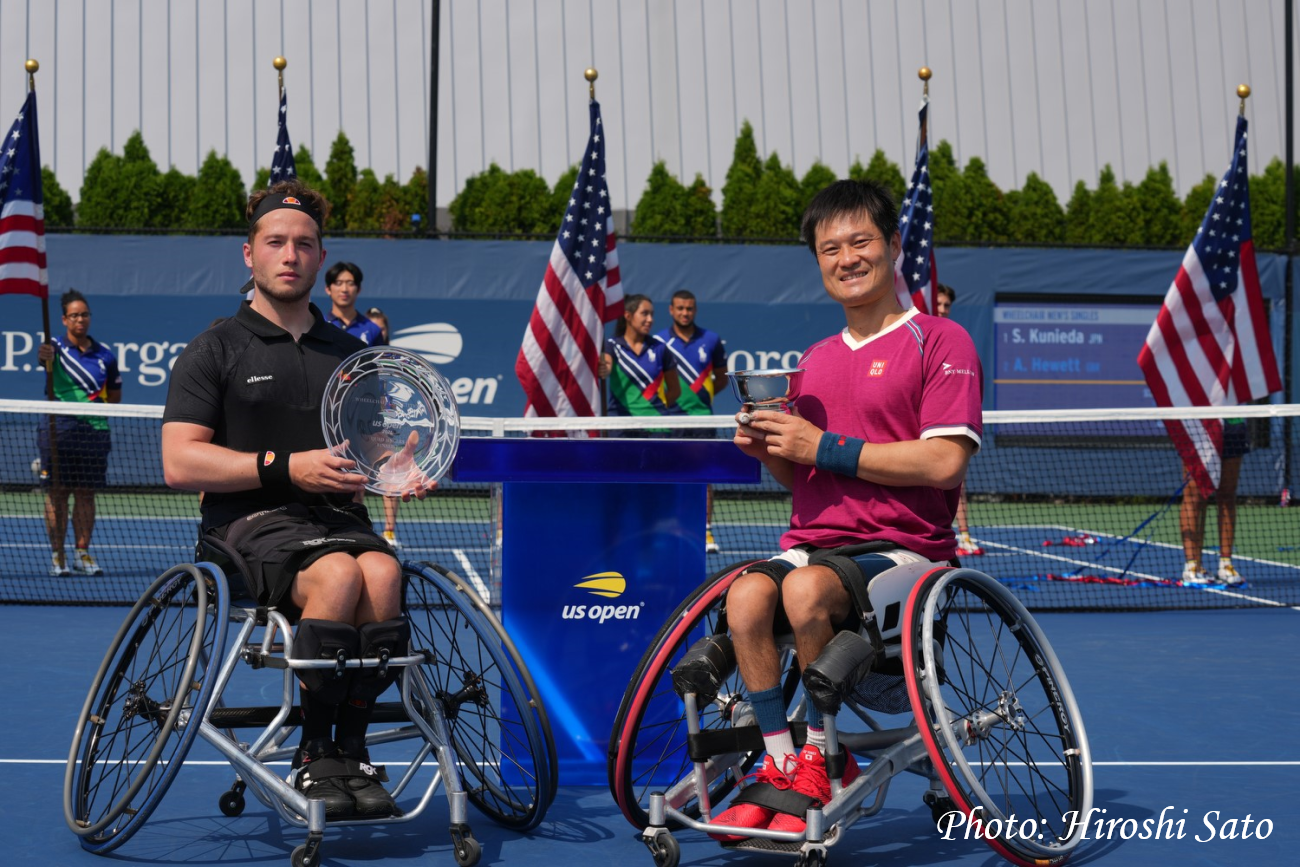 【全米オープン】車いすテニスの国枝慎吾が2年連続8度目の優勝