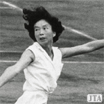 1952年以来、全日本選手権でシングルス10回（8連覇含む）など最多優勝記録を達成した宮城黎子