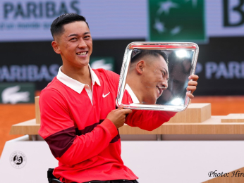 【全仏オープン】車いすテニスの小田凱人が大会3連覇