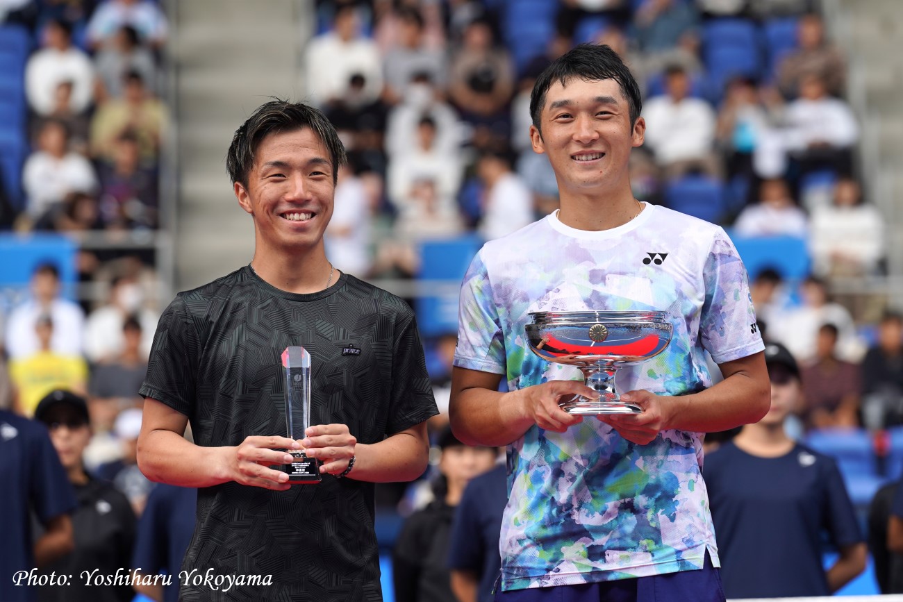 【全日本テニス選手権】男子シングルスは徳田廉大が優勝