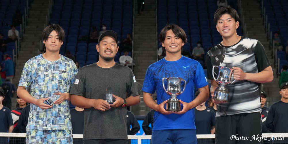 【2024/10/12】男子ダブルスは柚木武／渡邉聖太が優勝