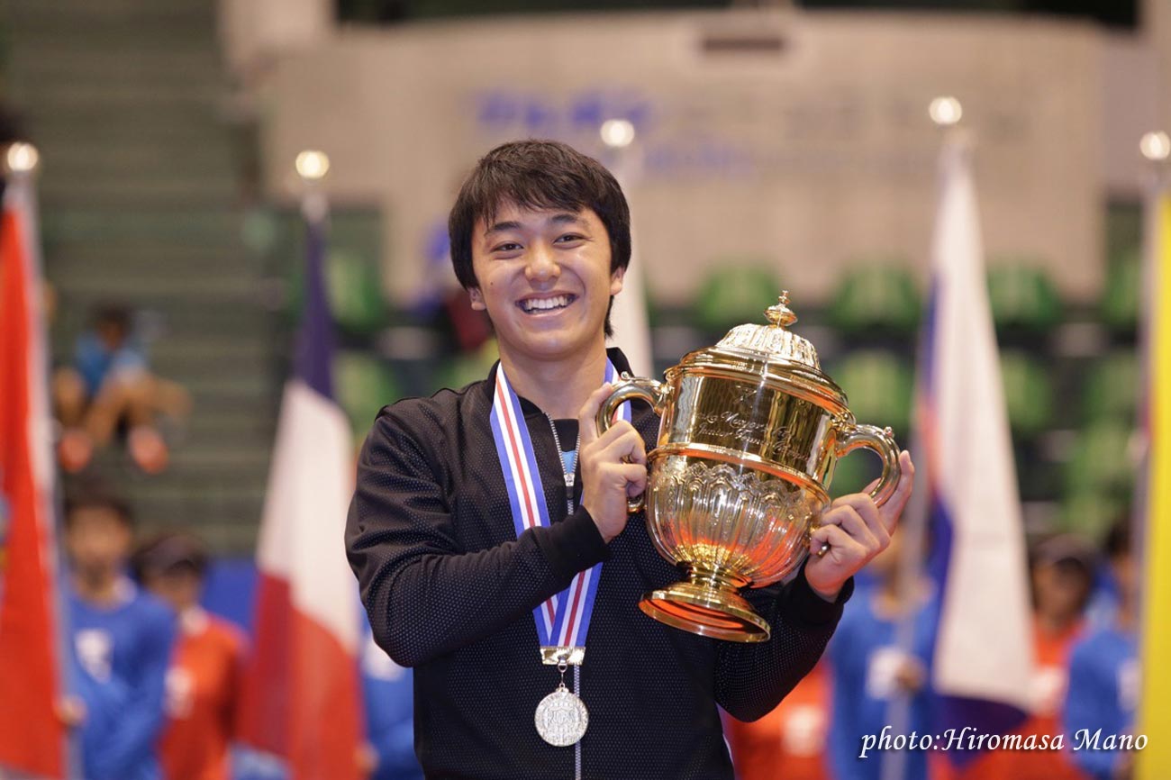 【世界スーパージュニア】清水悠太が男子シングルスで優勝