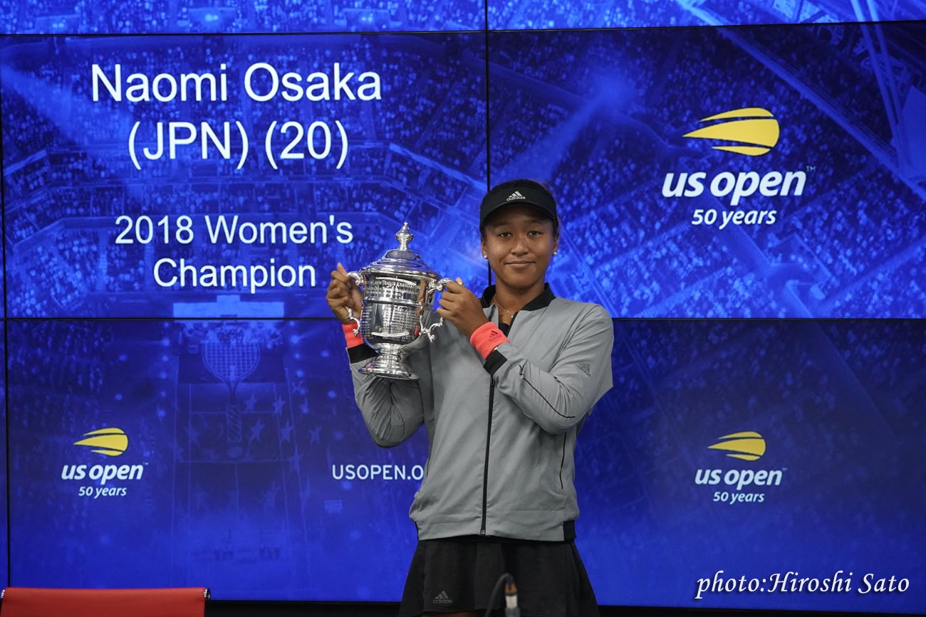 【全米オープン】大坂なおみが日本選手として四大大会シングルス初優勝
