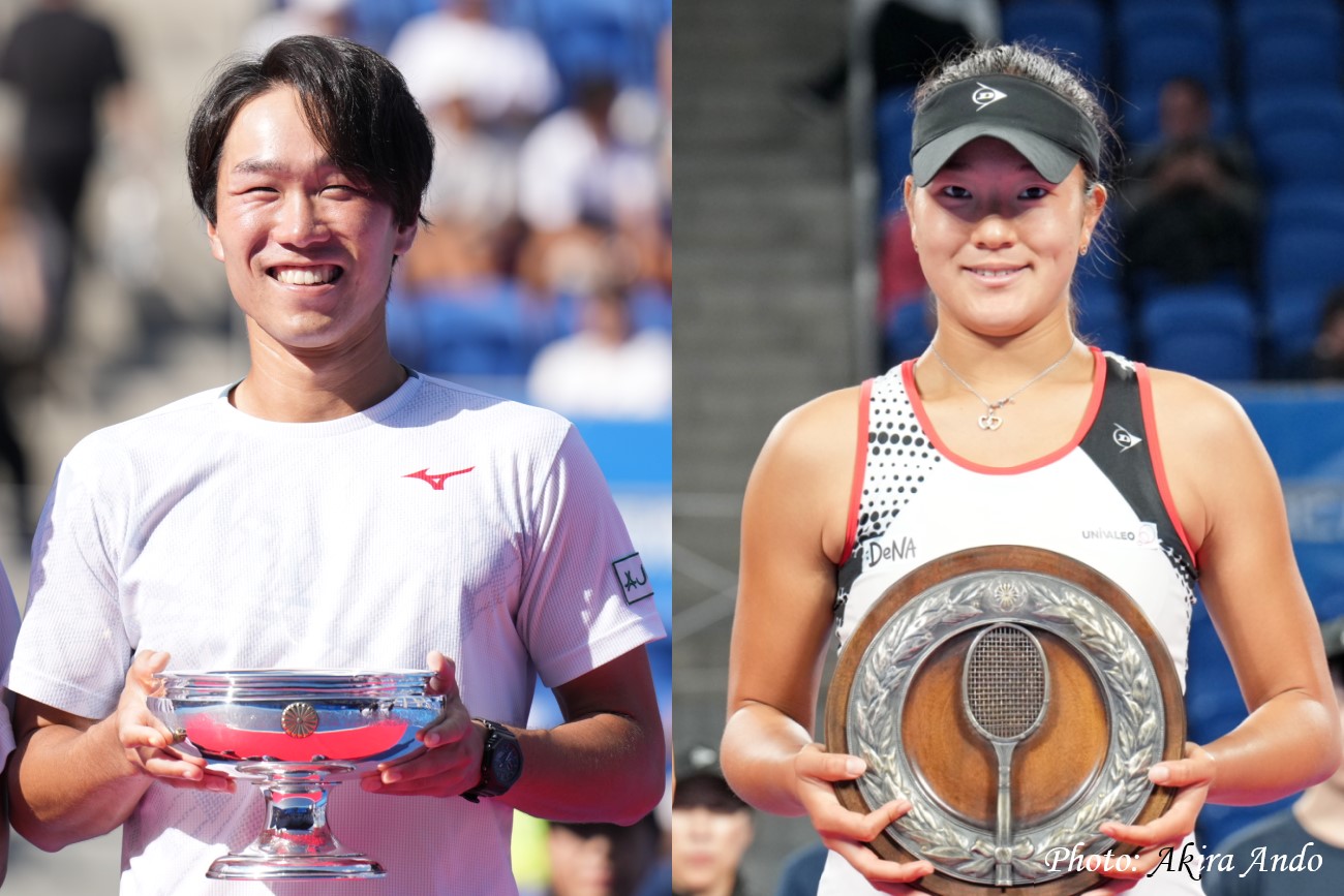 【三菱電機ビルソリューションズ全日本】今村昌倫、石井さやかがシングルスで優勝