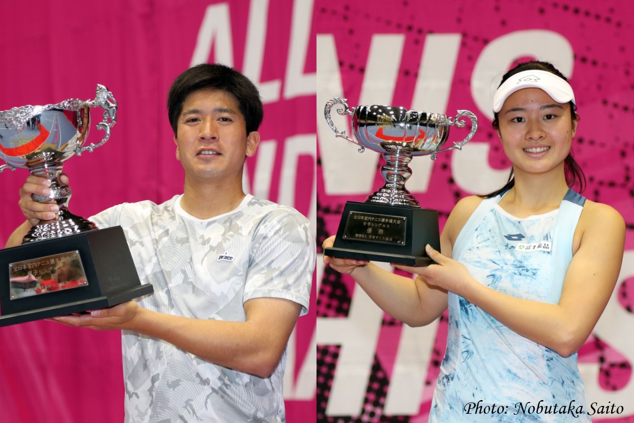 【島津全日本室内】男子は田中佑、女子は齋藤咲良が優勝