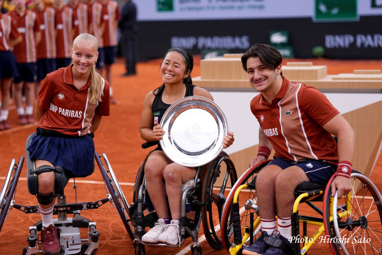 【全仏オープン】上地結衣は5年ぶり5度目の優勝