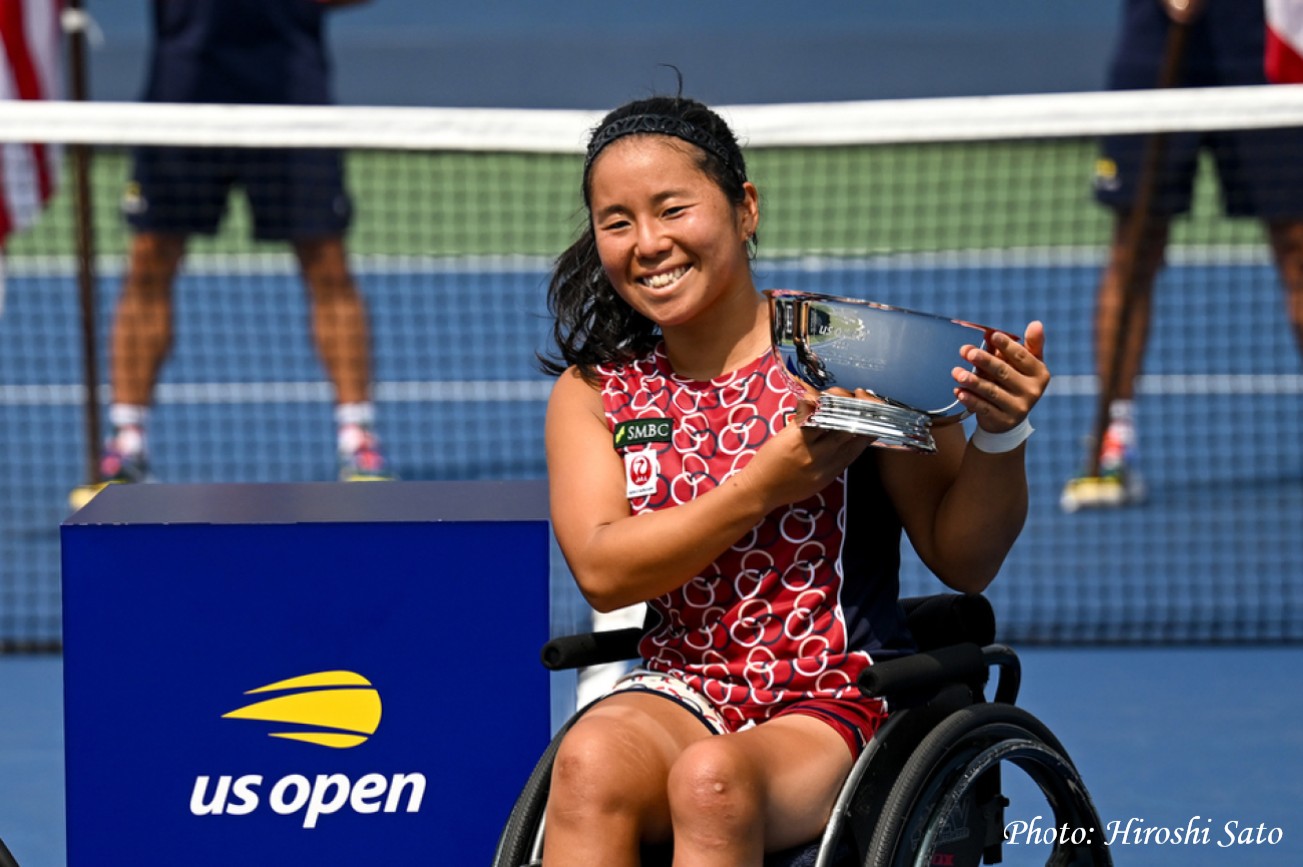 【全米オープン】車いすテニスで上地結衣、小田凱人がそろって優勝