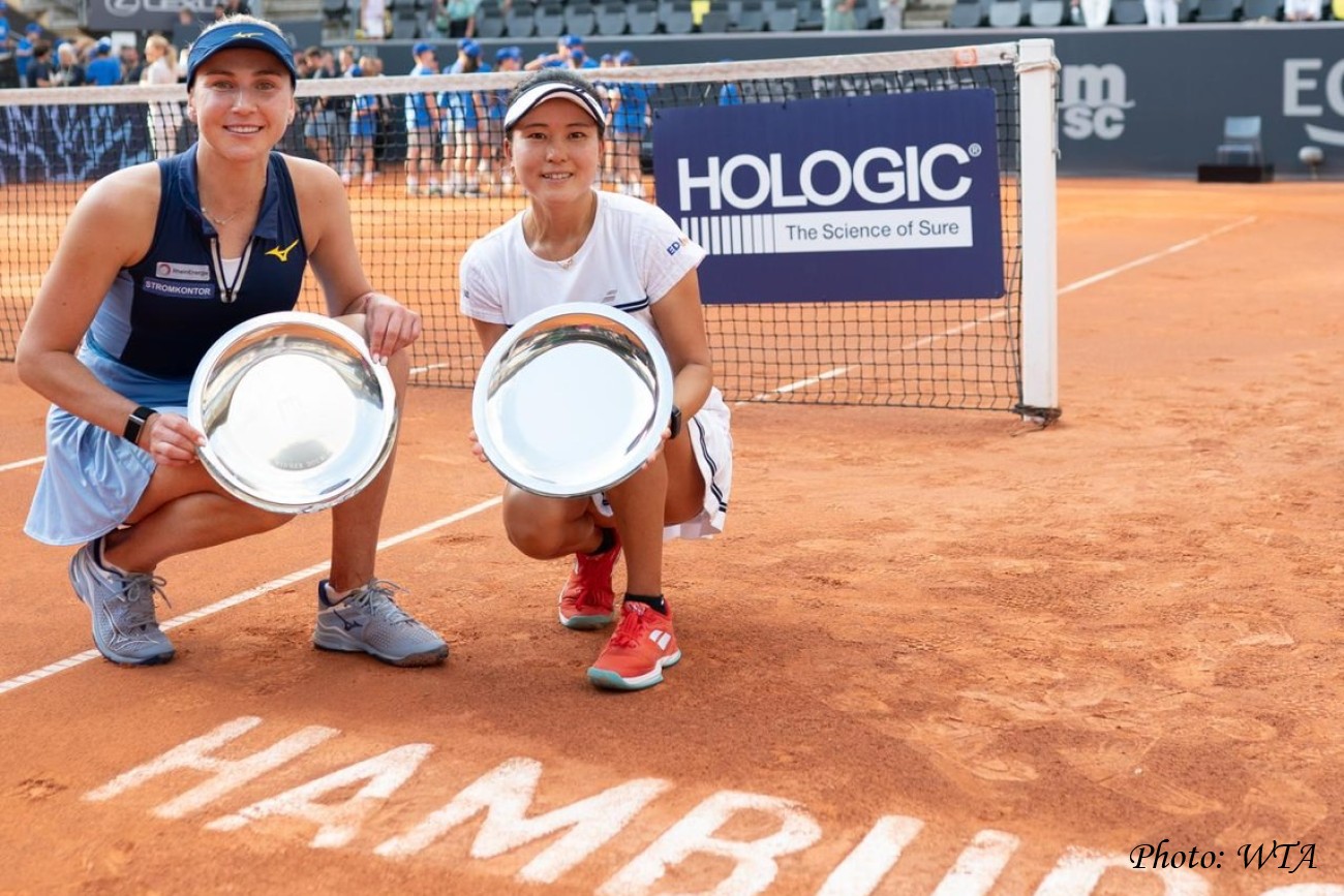【WTAハンブルク・オープン】二宮真琴がダブルスで優勝