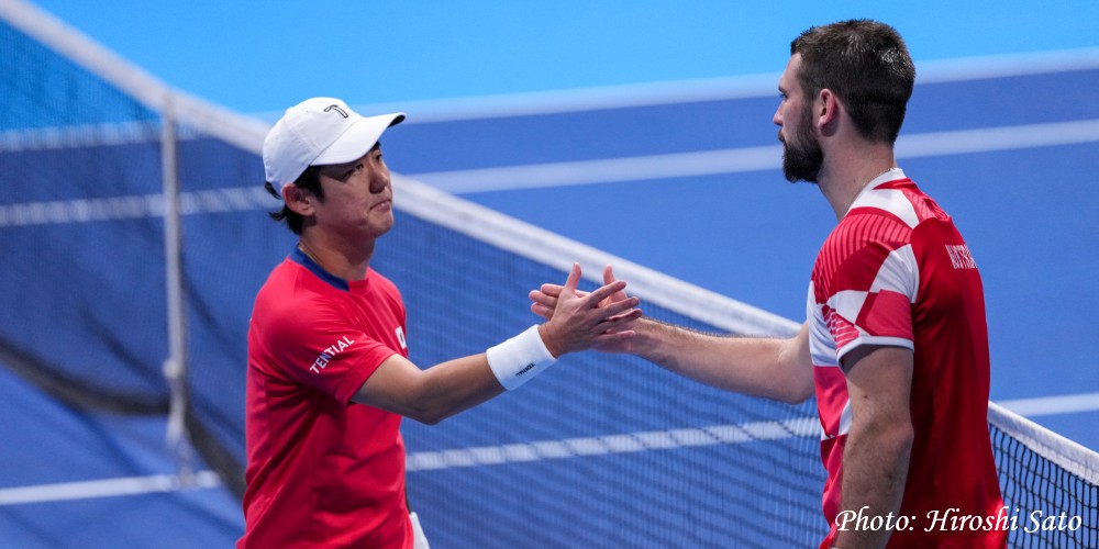 【2026/2/7】西岡良仁はユリー・ロディオノフに逆転負けを喫し、日本の敗退が決まる
