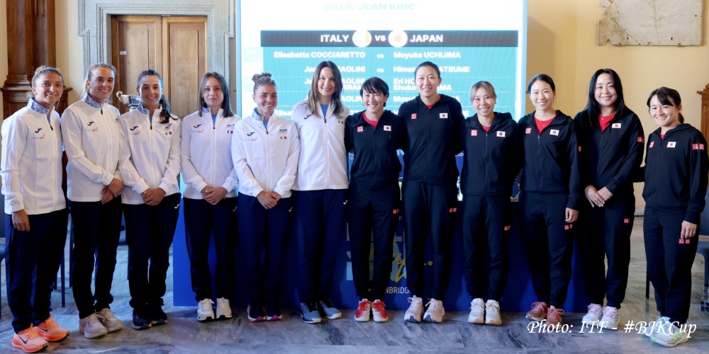 【2026/4/10】日本はシングルスに内島と坂詰、ダブルスに青山／穂積を起用